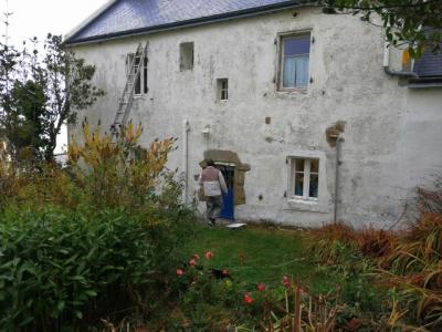 Pose de système de zinguerie complet
